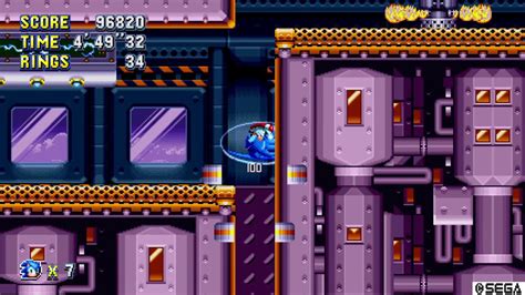 Sonic Mania Flying Battery Zone Act 2 Youtube