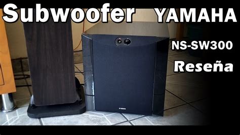 Subwoofer Yamaha Ns Sw Rese A Personal Youtube