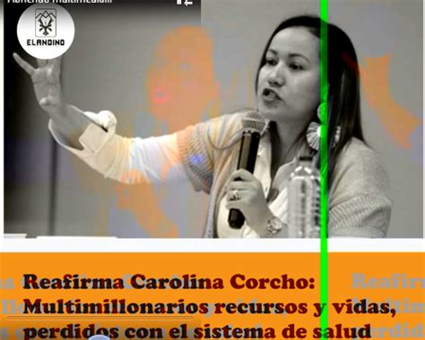 EL RECOMENDADO REAFIRMA CAROLINA CORCHO MULTIMILLONARIOS RECURSOS Y