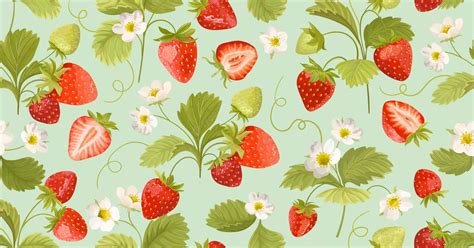 Desktop Strawberry Wallpaper Explore more Fragaria, Fruit, Hybrid Species, Juicy, Plant ...