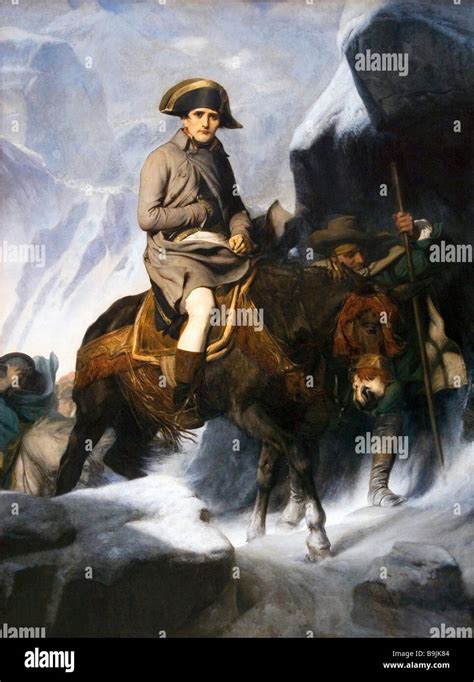 Napoleon Crossing The Alps Art History