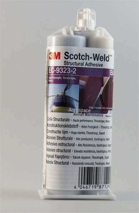 3m Scotch Weld Structural Epoxy Adhesive Ec 9323 2 Genfab