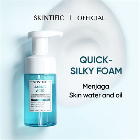 Skintific Official Amino Acid Ultra Gentle Cleansing Mousse 100ml