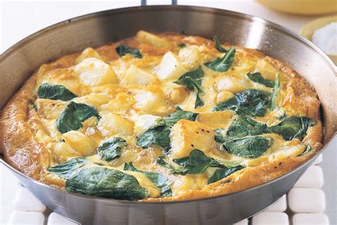 Potato And Spinach Frittata Recipe Cart