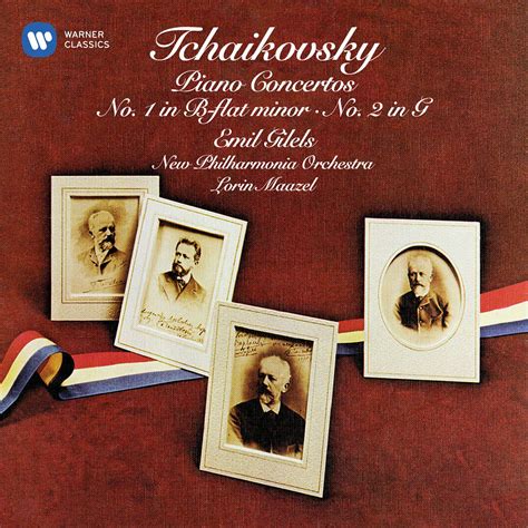 Emil Gilels Tchaikovsky Piano Concertos Nos 1 2 Amazon Music