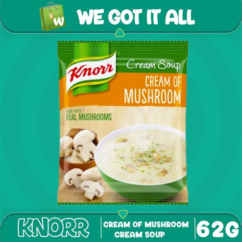 Knorr Cream Of Mushroom Soup 62g Lazada PH