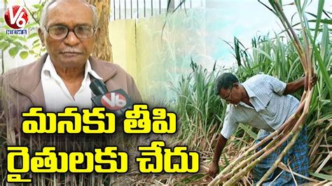 అధవనగ చరక రతల పరసథత Sugar Cane Farmers Face Huge Losses