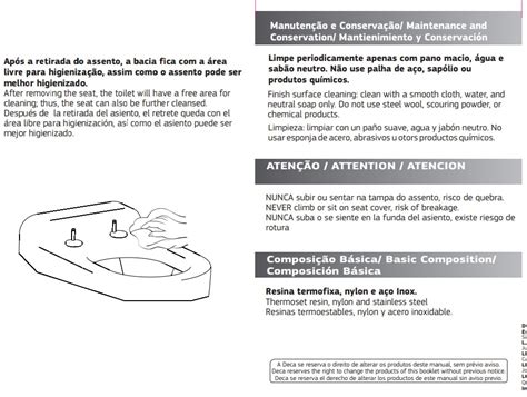 Fixação para Assento Deca Ap236 FX23601HIDROSHOP Especialistas em