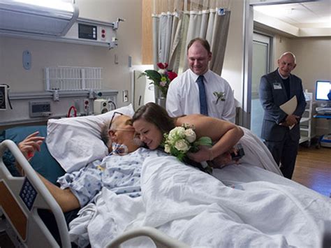 Terminally Ill Dad Celebrates Daughters Wedding With “blessing Of