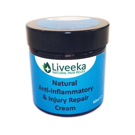 LIVEEKA NATURAL ANTI INFLAMMATORY CREAM 60ML - Only Natural