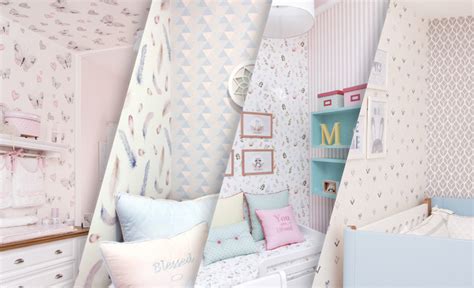 Como montar um mix de papel de parede para quarto de bebê Blog Lilibee