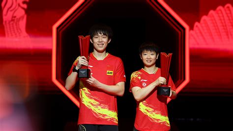 China S Wang Sun Defend Mixed Doubles Title At WTT Singapore Smash CGTN