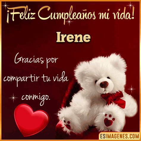 Feliz Cumplea Os Irene Tarjetas Y