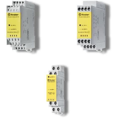 Electromechanical Relay Module S Series Finder S P A Con Unico