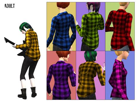 Sims 4 Flannel Mod