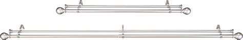 Amazon Basics 1 Inch Double Extendable Curtain Rods With Round Finials