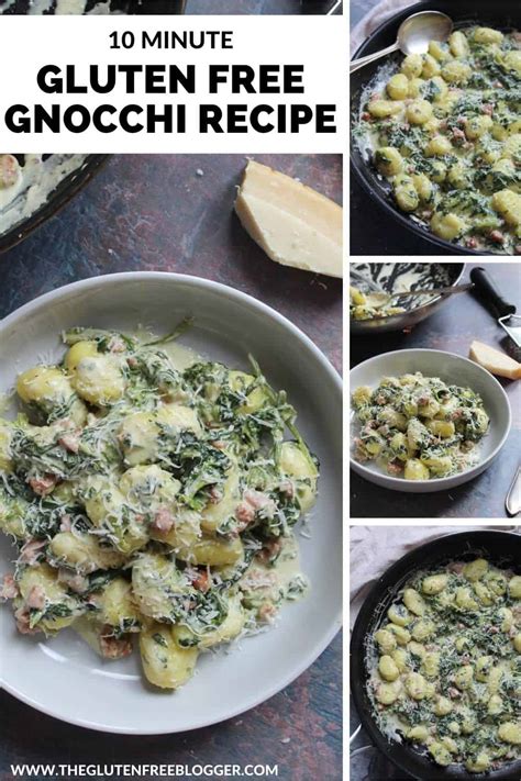 Creamy Minute Gnocchi With Bacon And Spinach The Gluten Free Blogger