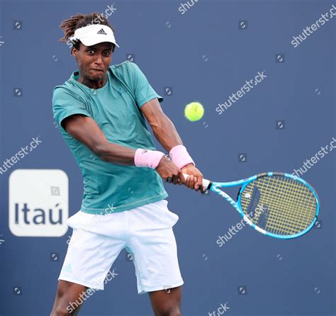 Mikael Ymer Sweden Returns Shot Leonardo Editorial Stock Photo Stock