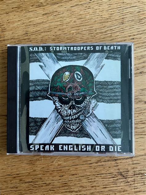 S O D Stormtroopers Of Death Speak English Or Die Cd 1992 Kaufen