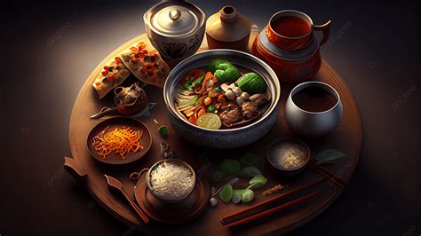 Food Gourmet Hot Pot Background Food Hot Pot Illustration Background Image And Wallpaper For