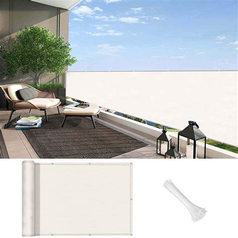 Love Story X Balcony Privacy Screen Fence Cover Mesh For Deck