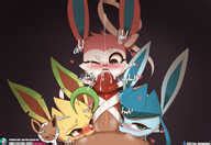 Post 6145450 Burgerkiss Eevee Glaceon Leafeon Porkyman Sylveon