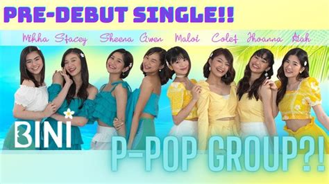 Rising P Pop Girl Group Bini Youtube