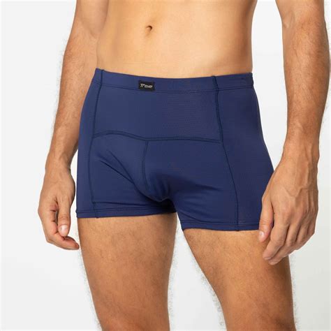 Cueca Boxer Dryfit Azul Marinho Trave Underwear Cuecas Modernas E