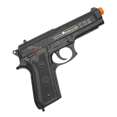 Pistola Airsoft Cybergun Spring Taurus Pt Ferrolho Em Metal