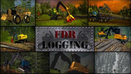 FDR LOGGING LUMBER VALLEY LOGGING MAP GamesMods Net FS19 FS17