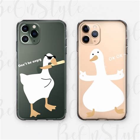 Iphone Xs Case Iphone Pro Max Couple Cases Ducks Gooses Etsy