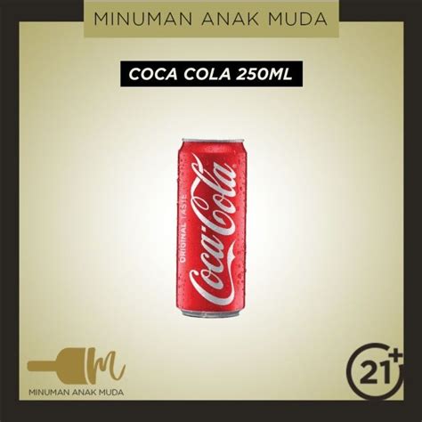 Coca Cola Kaleng 250ml Minuman Anak Muda Lazada Indonesia