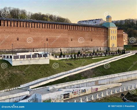 Medieval Smolensk Fortress Walls Editorial Image Image Of 1602