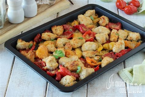 Pollo E Peperoni Gratinati Al Forno Healthy Recipes Healthy Food