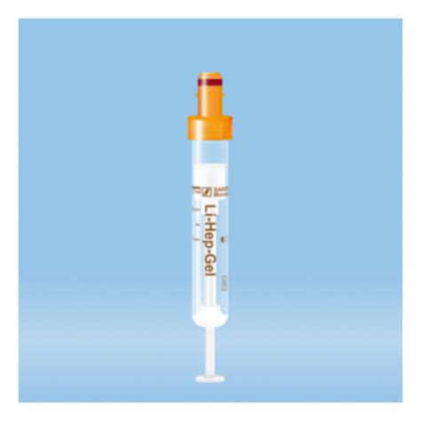 Sarstedt S Monovette Lithium Heparin Gel Blutentnahme Sarstedt