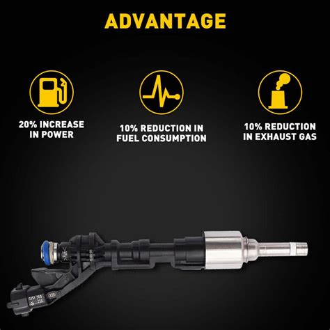 Fuel Injector New For Land Rover LR4 Range Rover Sport Jaguar XF XJ