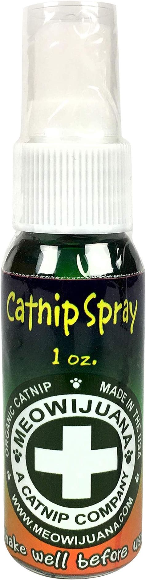 Meowijuana 1 Oz Premium Catnip Spray Organic High