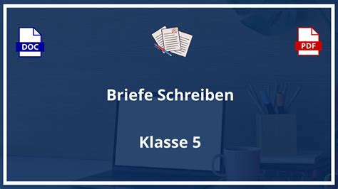 Arbeitsbl Tter Briefe Schreiben Klasse Pdf