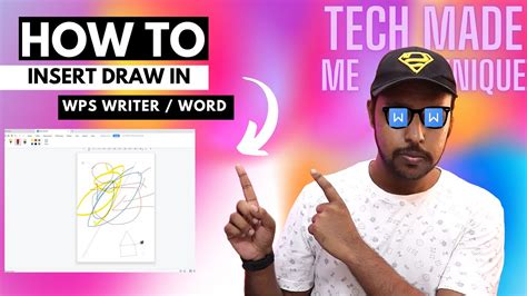 How To Insert Draw In Wps Office Writer How To Enable Draw Tab In Wps