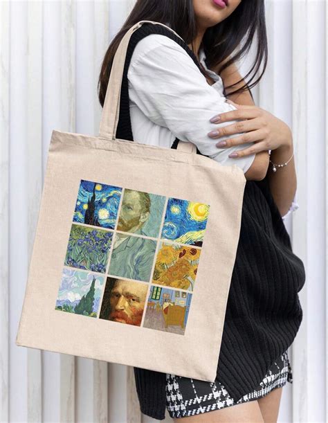 Bolsa Sacola Ecobag Algodão Obras Van Gogh SHEIN Brasil