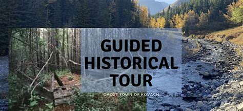 Historical Tour And Guided Hike Ribbon Creek And Troll Falls