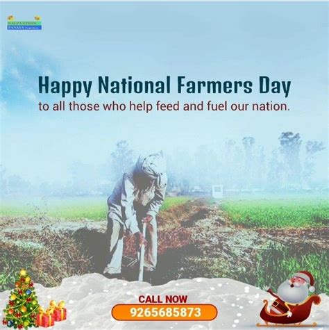 Happy National Farmers Day Farmers Day Agricultural Development Happy