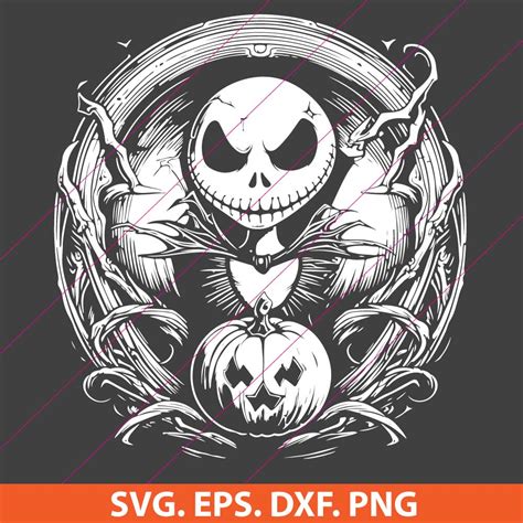 Jack Skellington Svg Nightmare Before Christmas Svg Cut File