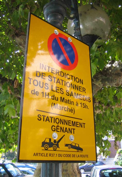 Panneau de stationnement gênant Sallanches DieupArt Publicité