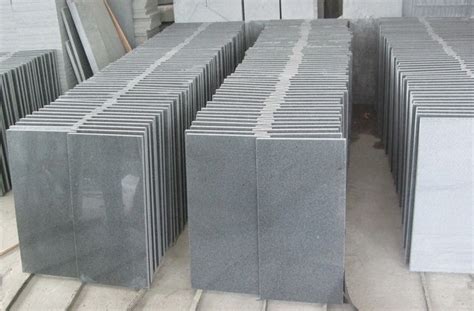 G Dark Granite Sesame Grey Paving Stone Granite Curb For Landscaping