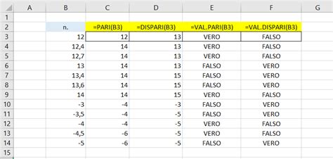 Pari Dispari Val Pari Val Dispari Come Ottenere Rispettivamente Il