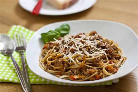 Spaghetti Bolognese With Hidden Vegetables My Little Gourmet