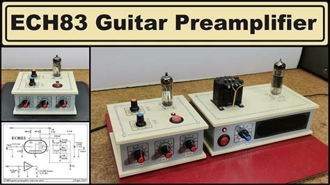 ECH83 Guitar Preamplifier With Tone Control On 12V DC YouTube