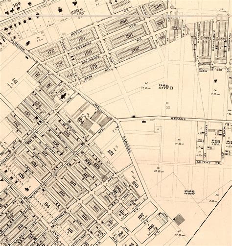 Map of Flushing Queens Boro. New York NY. 1894. Vintage - Etsy