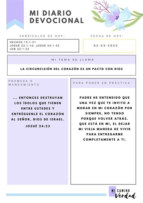 Diario devocional para imprimir cuaderno devocional – Artofit